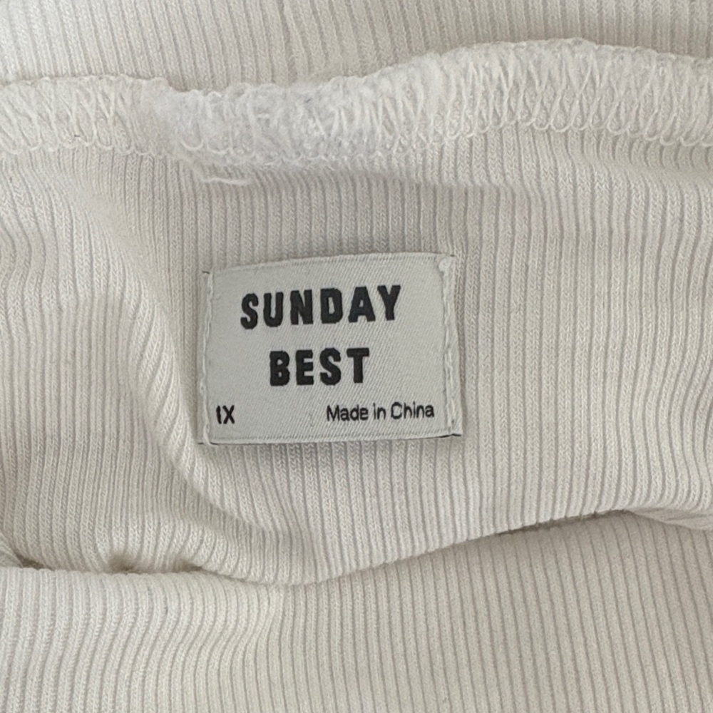 Sunday Best Cream Long Sleeve Turtleneck - Picture 2 of 2